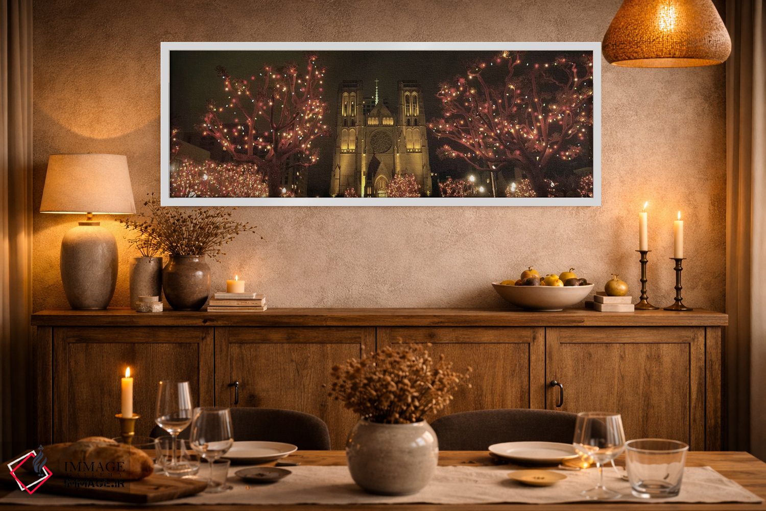 تابلو دکوراتیو Grace Cathedral, San Francisco, California, USA,نمای بی… اثر پانورامیک ایمجز - D1W
