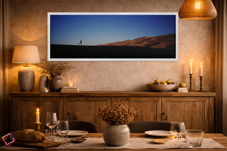 تابلو دکوراتیو Colorado, Great Sand Dunes National Monument, Runner jo… اثر پانورامیک ایمجز - D2W