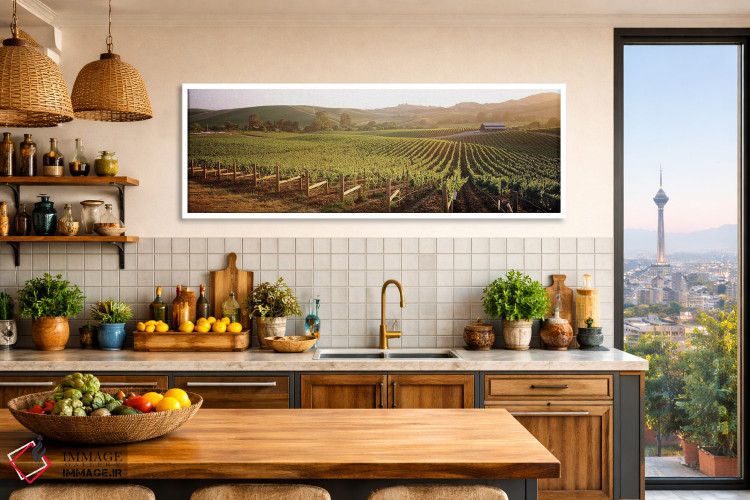 تابلو دکوراتیو Los Carneros AVA, Napa Valley, California, USA,چشم اندا… اثر پانورامیک ایمجز - D1W
