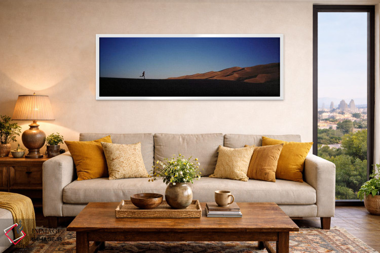 تابلو دکوراتیو Colorado, Great Sand Dunes National Monument, Runner jo… اثر پانورامیک ایمجز - D5W