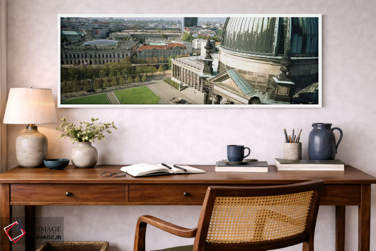 تابلو دکوراتیو Berlin Dome, Altes Museum, Berlin, Germany,نمای بالا از… اثر پانورامیک ایمجز - D1W