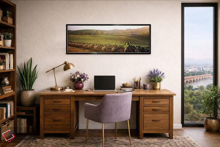 تابلو دکوراتیو Los Carneros AVA, Napa Valley, California, USA,چشم اندا… اثر پانورامیک ایمجز - D2B