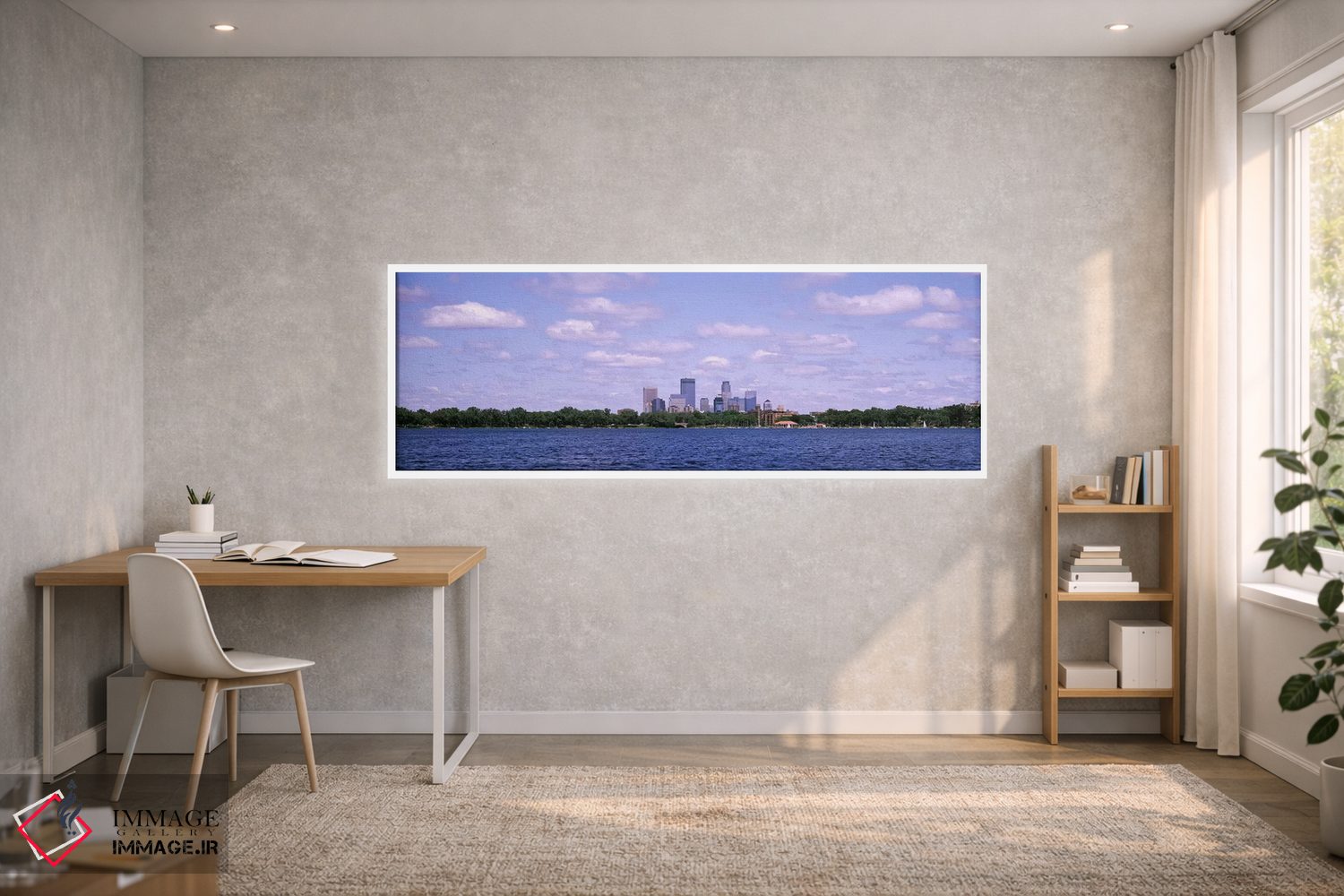 تابلو دکوراتیو Chain Of Lakes Park, Minneapolis, Minnesota, USA,آسمان… اثر پانورامیک ایمجز - D1W