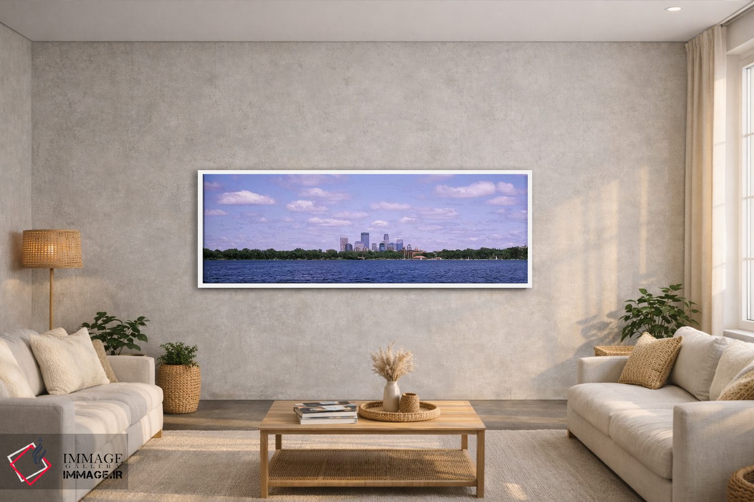 تابلو دکوراتیو Chain Of Lakes Park, Minneapolis, Minnesota, USA,آسمان… اثر پانورامیک ایمجز - D2W