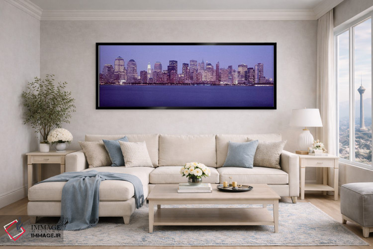 تابلو دکوراتیو Manhattan, New York City, New York, USA #2,آسمان خراش ه… اثر پانورامیک ایمجز - D6B