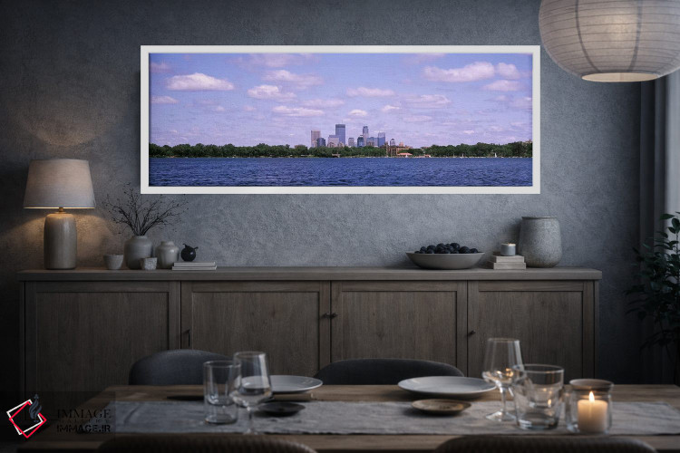 تابلو دکوراتیو Chain Of Lakes Park, Minneapolis, Minnesota, USA,آسمان… اثر پانورامیک ایمجز - D3W