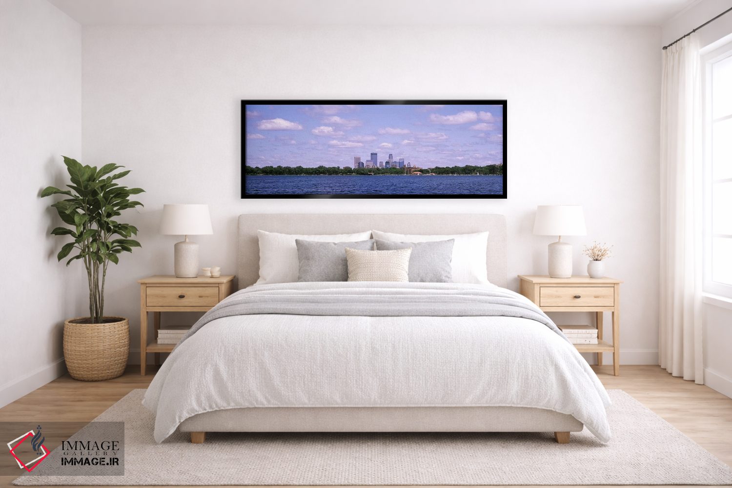 تابلو دکوراتیو Chain Of Lakes Park, Minneapolis, Minnesota, USA,آسمان… اثر پانورامیک ایمجز - D6B