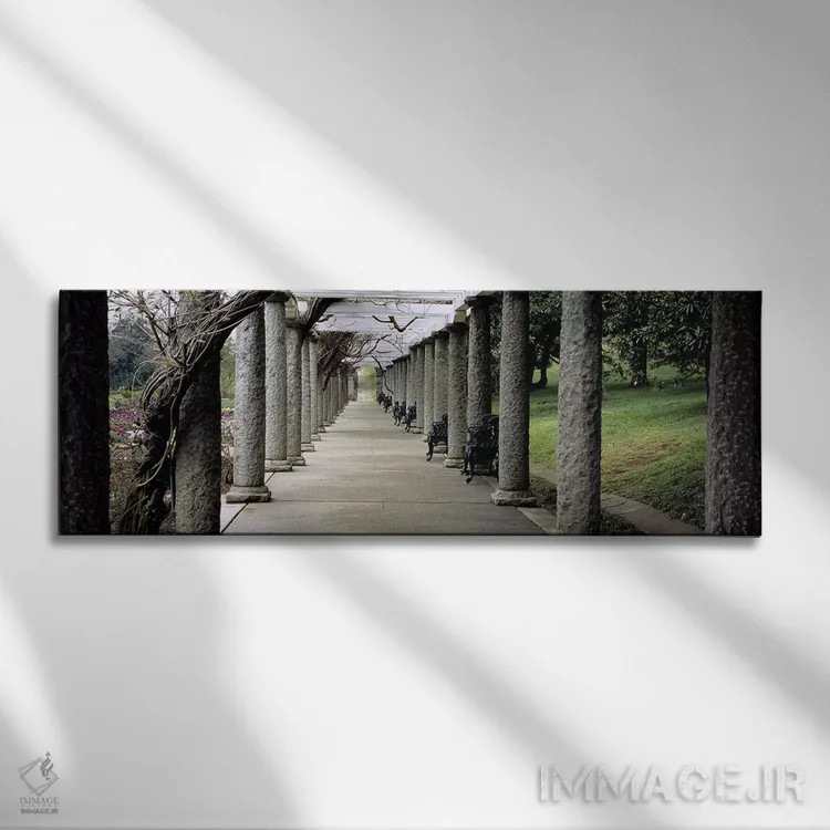 تابلو دکوراتیو Italian Garden, Maymont Estate, Richmond, Virginia, USA… اثر پانورامیک ایمجز - نمای روبهرو روی دیوار
