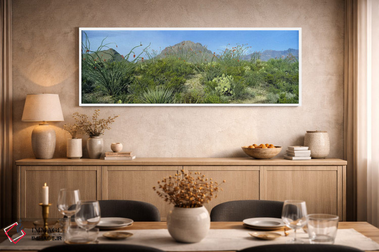 تابلو دکوراتیو Big Bend National Park, Texas, USA,چشم انداز کوهستانی ب… اثر پانورامیک ایمجز - D1W