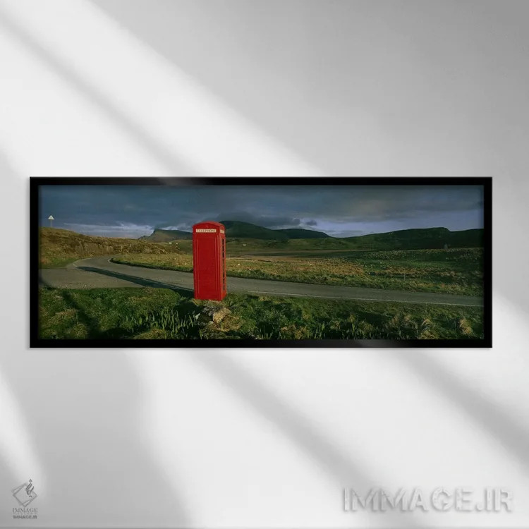 تابلو دکوراتیو Isle Of Skye, Inner Hebrides, Scotland, United Kingdom… اثر پانورامیک ایمجز - نمای قابدار مشکی
