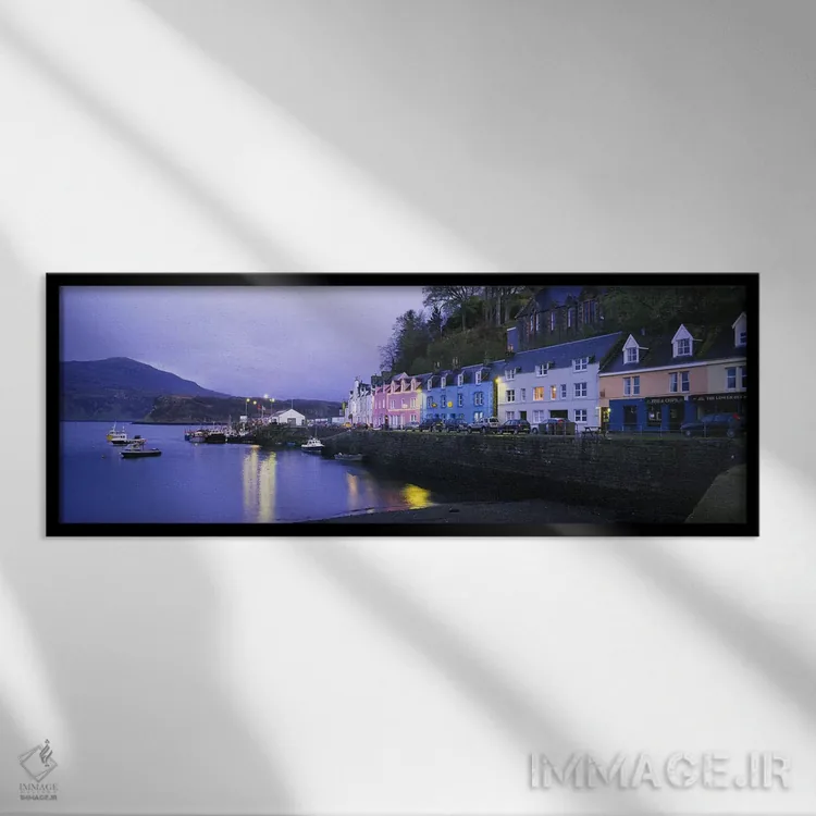 تابلو دکوراتیو Isle Of Skye, Inner Hebrides, Scotland, United Kingdom… اثر پانورامیک ایمجز - نمای قابدار مشکی
