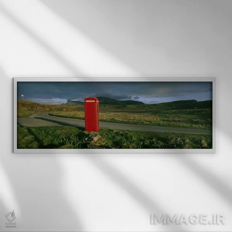 تابلو دکوراتیو Isle Of Skye, Inner Hebrides, Scotland, United Kingdom… اثر پانورامیک ایمجز - نمای قابدار سفید