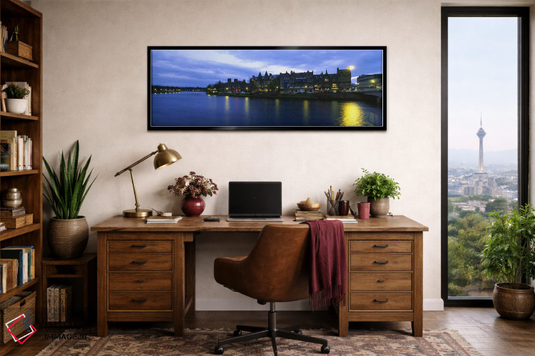 تابلو دکوراتیو Inverness, Highlands, Scotland, United Kingdom,ساختمان… اثر پانورامیک ایمجز - D3B