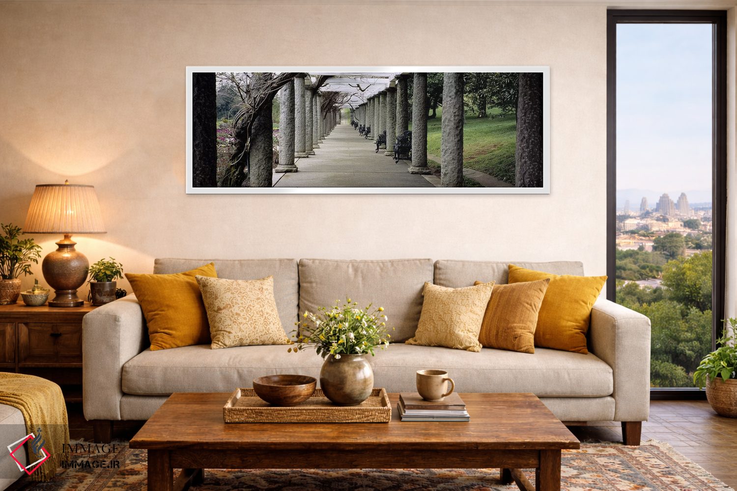 تابلو دکوراتیو Italian Garden, Maymont Estate, Richmond, Virginia, USA… اثر پانورامیک ایمجز - D5W