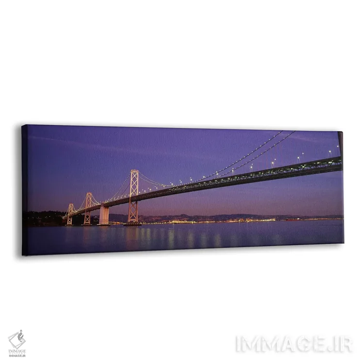 تابلو دکوراتیو Oakland Bay Bridge, San Francisco, California, USA,نمای… اثر پانورامیک ایمجز - نمای پرسپکتیو محصول