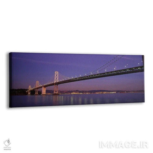 تابلو دکوراتیو Oakland Bay Bridge, San Francisco, California, USA,نمای… اثر پانورامیک ایمجز - نمای پرسپکتیو محصول