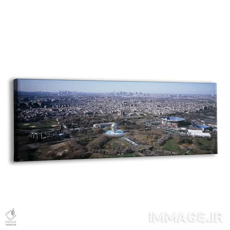تابلو دکوراتیو From Queens Looking Towards Manhattan, NYC, New York Ci… اثر پانورامیک ایمجز - نمای پرسپکتیو محصول