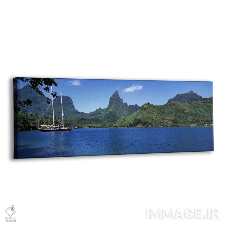 تابلو دکوراتیو Opunohu Bay, Mo'orea, Windward Islands, Society Islands… اثر پانورامیک ایمجز - نمای پرسپکتیو محصول
