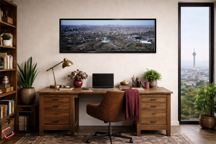 تابلو دکوراتیو From Queens Looking Towards Manhattan, NYC, New York Ci… اثر پانورامیک ایمجز - D3B