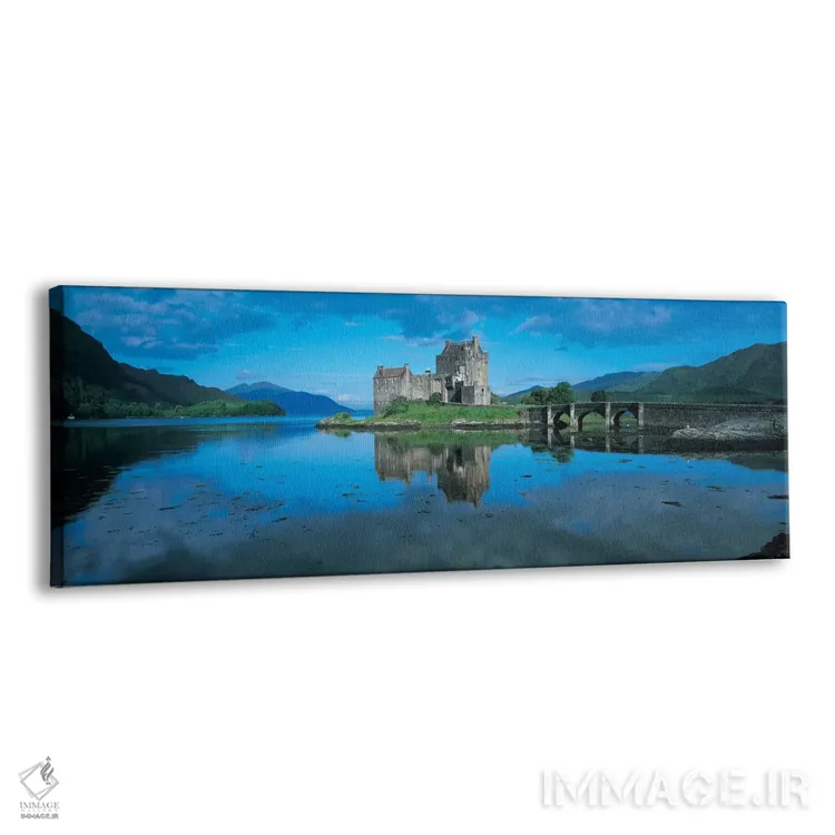 تابلو دکوراتیو Highland, Scotland, United Kingdom,قلعه آیلین دونان، ار… اثر پانورامیک ایمجز - نمای پرسپکتیو محصول