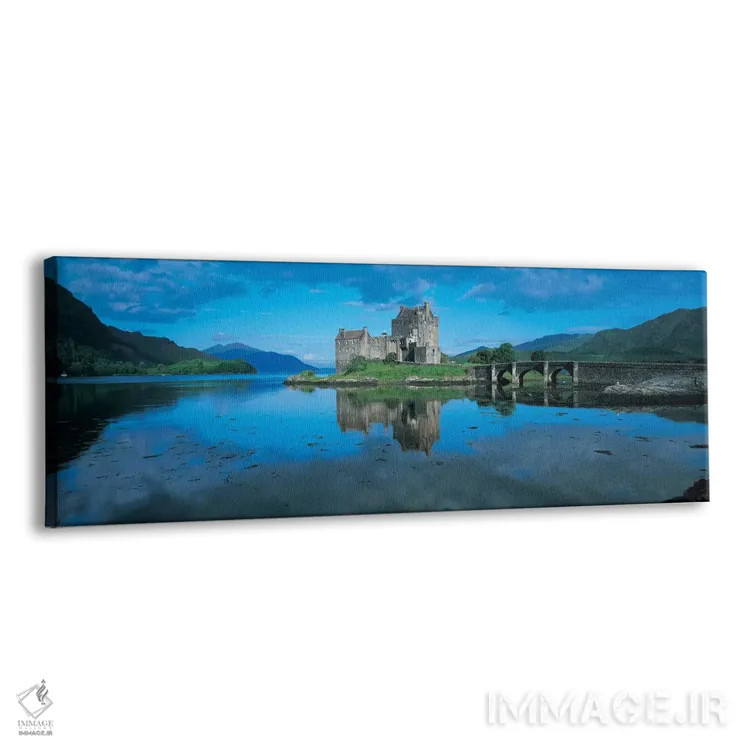 تابلو دکوراتیو Highland, Scotland, United Kingdom,قلعه آیلین دونان، ار… اثر پانورامیک ایمجز - نمای پرسپکتیو محصول