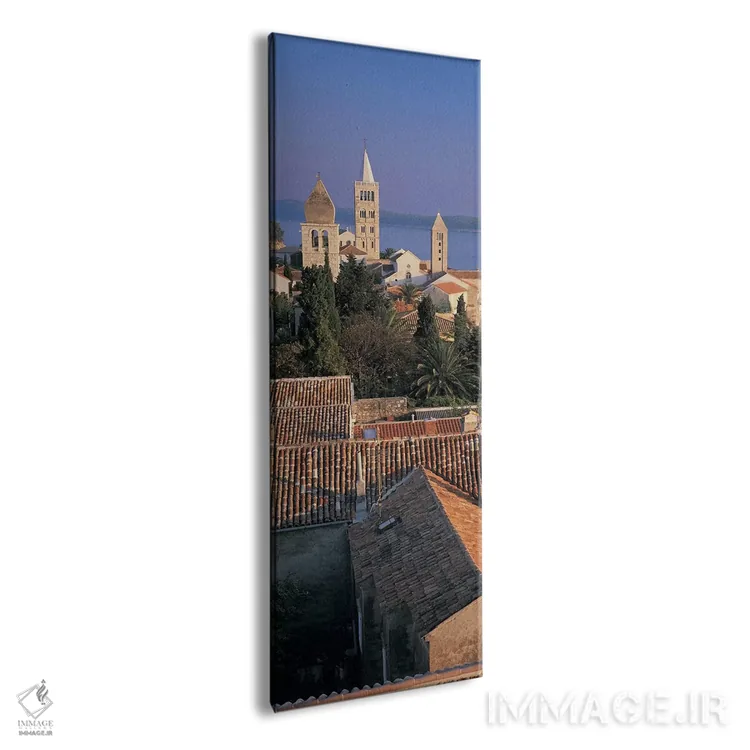 تابلو دکوراتیو Rab Island, Croatia,نمای بالا از یک شهر، جزیره راب، کرو… اثر پانورامیک ایمجز - نمای پرسپکتیو محصول