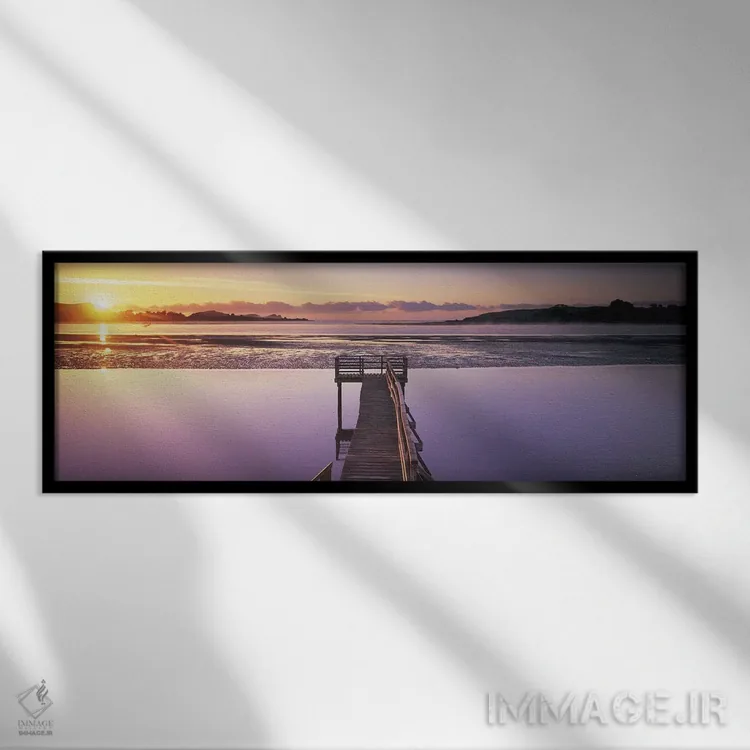 تابلو دکوراتیو Pounawea, The Catlins, South Island New Zealand, New Ze… اثر پانورامیک ایمجز - نمای قابدار مشکی