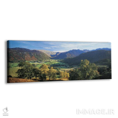 تابلو دکوراتیو Borrowdale, Lake District, Cumbria, England, United Kin… اثر پانورامیک ایمجز - نمای پرسپکتیو محصول