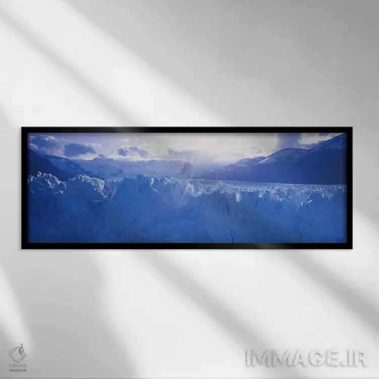 تابلو دکوراتیو Los Glaciares National Park, Santa Cruz Province, Patag… اثر پانورامیک ایمجز - نمای قابدار مشکی