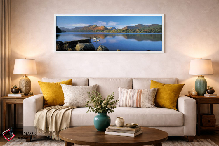 تابلو دکوراتیو Derwentwater, Lake District National Park, Cumbria, Eng… اثر پانورامیک ایمجز - D2W