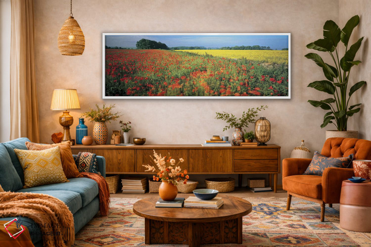 تابلو دکوراتیو Avon Valley, Near Bath, Somerset, England, United Kingd… اثر پانورامیک ایمجز - D1W