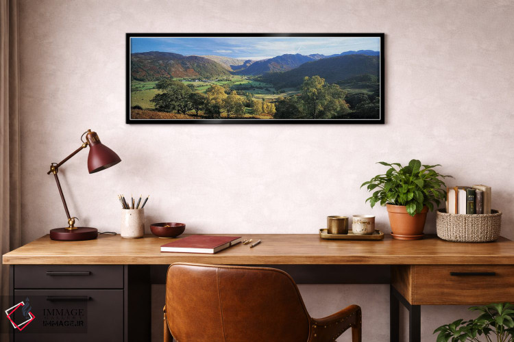 تابلو دکوراتیو Borrowdale, Lake District, Cumbria, England, United Kin… اثر پانورامیک ایمجز - D3B