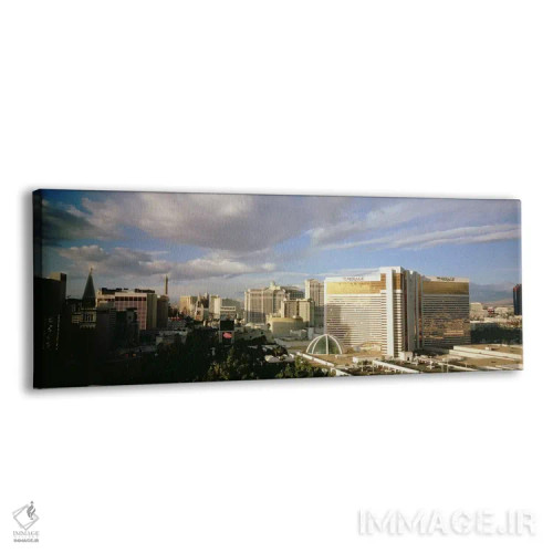 تابلو دکوراتیو The Strip, Las Vegas, Nevada, USA #3,نمای بالا از ساختم… اثر پانورامیک ایمجز - نمای پرسپکتیو محصول