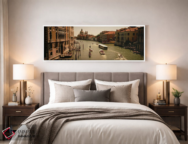 تابلو دکوراتیو Grand Canal, Venice, Italy,فعالیت روزانه، گراند کانال… اثر پانورامیک ایمجز - D3W