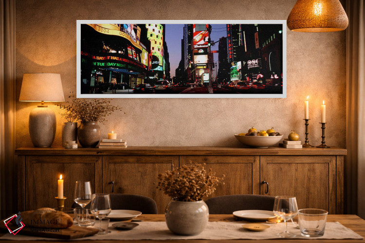 تابلو دکوراتیو Times Square, New York City, New York, USA #2,ترافیک در… اثر پانورامیک ایمجز - D2W