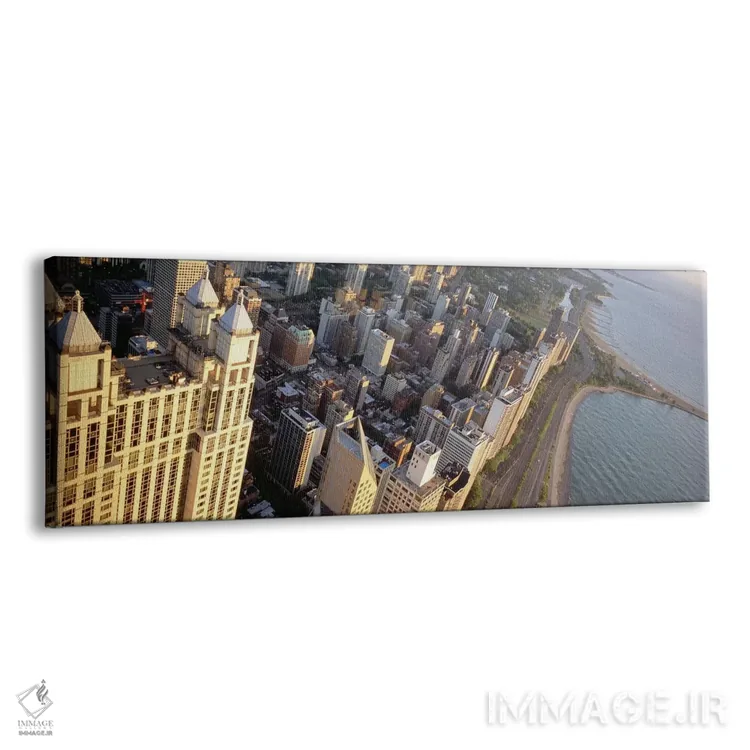 تابلو دکوراتیو Lake Shore Drive, Chicago, Illinois, USA,نمای بالا از ا… اثر پانورامیک ایمجز - نمای پرسپکتیو محصول