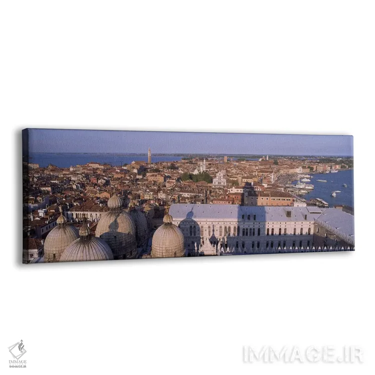 تابلو دکوراتیو Venice, Italy,نمای بالا از شهر، ونیز، ایتالیا اثر پانورامیک ایمجز - نمای پرسپکتیو محصول