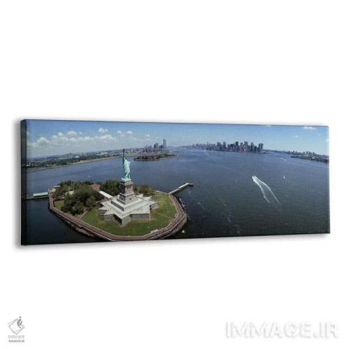 تابلو دکوراتیو Statue of Liberty, New York City, New York State, USA #… اثر پانورامیک ایمجز - نمای پرسپکتیو محصول