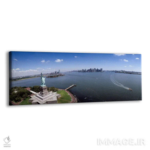 تابلو دکوراتیو Statue of Liberty, New York City, New York State, USA,ن… اثر پانورامیک ایمجز - نمای پرسپکتیو محصول