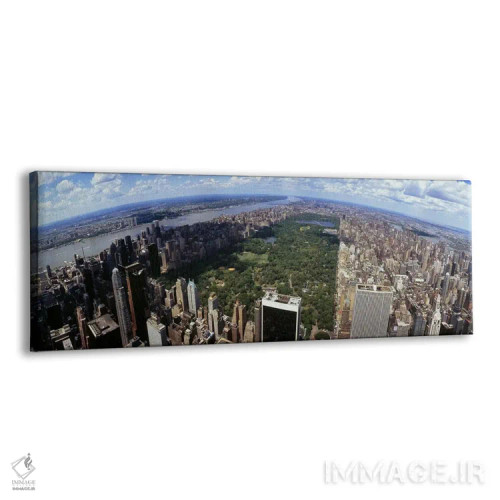 تابلو دکوراتیو Manhattan, New York City, New York State, USA,نمای هوای… اثر پانورامیک ایمجز - نمای پرسپکتیو محصول