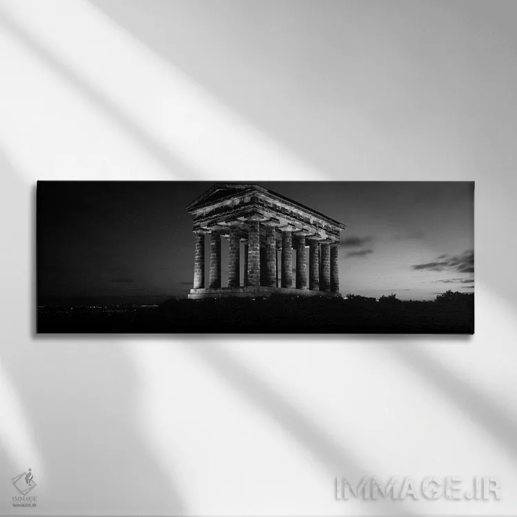 تابلو دکوراتیو Penshaw Monument, Durham, England, United Kingdom ,نمای… اثر پانورامیک ایمجز - نمای روبهرو روی دیوار