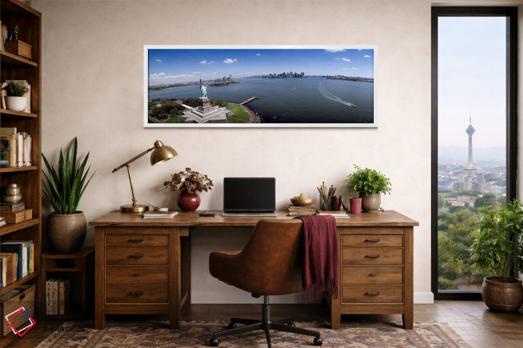 تابلو دکوراتیو Statue of Liberty, New York City, New York State, USA,ن… اثر پانورامیک ایمجز - D1W
