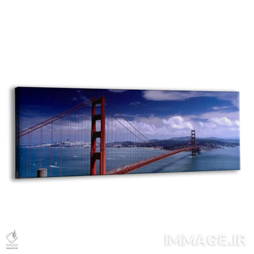 تابلو دکوراتیو Golden Gate Bridge, San Francisco, California, USA,پل ر… اثر پانورامیک ایمجز - نمای پرسپکتیو محصول