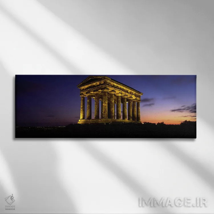 تابلو دکوراتیو Penshaw Monument, Durham, England, United Kingdom,نمای… اثر پانورامیک ایمجز - نمای روبهرو روی دیوار