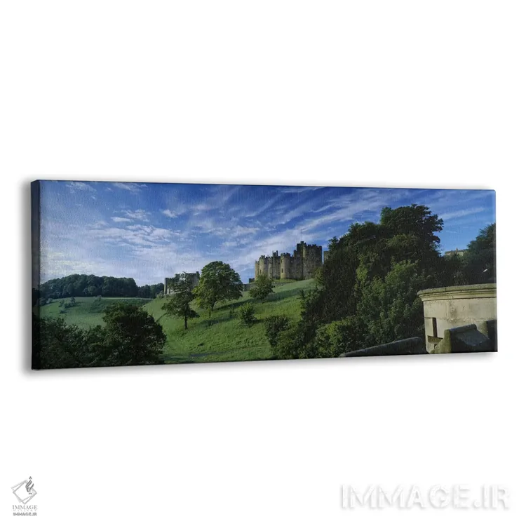 تابلو دکوراتیو Alnwick, Northumberland, England, United Kingdom,قلعه آ… اثر پانورامیک ایمجز - نمای پرسپکتیو محصول