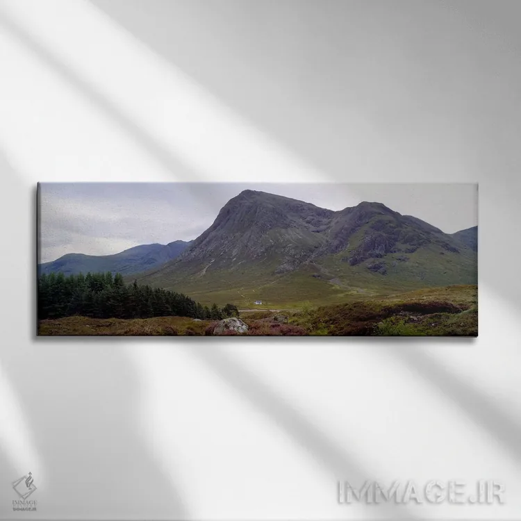 تابلو دکوراتیو Glen Coe, Highlands, Scotland, United Kingdom,منظره کوه… اثر پانورامیک ایمجز - نمای روبهرو روی دیوار