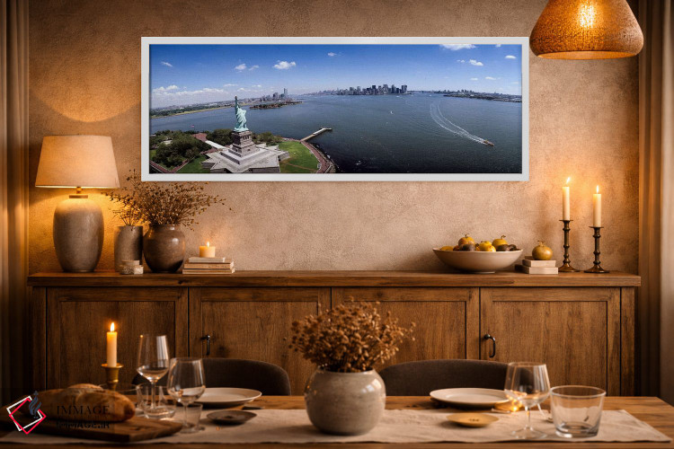 تابلو دکوراتیو Statue of Liberty, New York City, New York State, USA,ن… اثر پانورامیک ایمجز - D2W