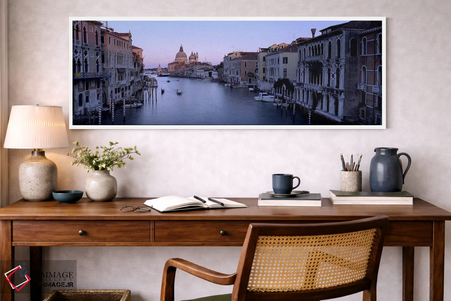 تابلو دکوراتیو Santa Maria Della Salute, Venice, Italy #2,ساختمان های… اثر پانورامیک ایمجز - D1W