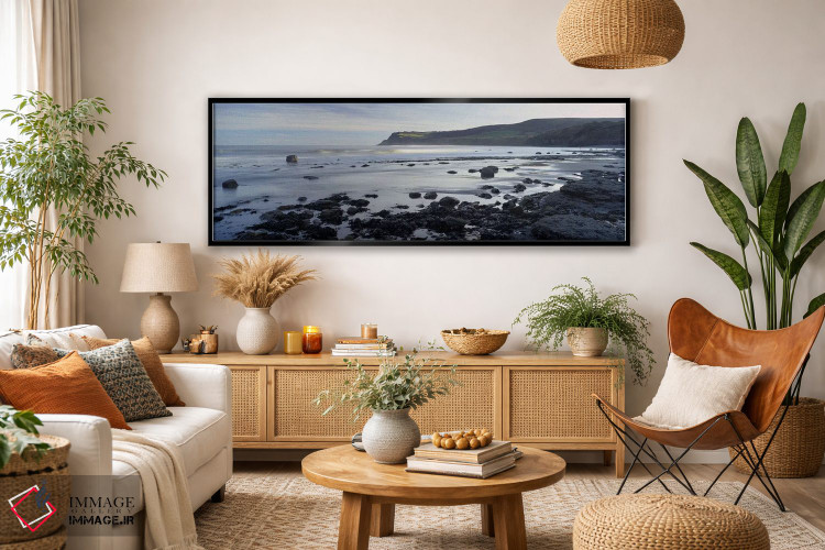 تابلو دکوراتیو Robin Hood's Bay, North Yorkshire, England, United King… اثر پانورامیک ایمجز - D4B