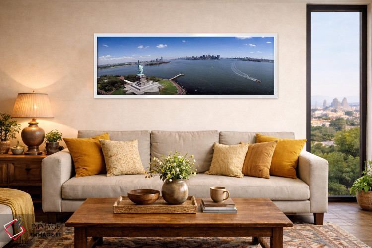 تابلو دکوراتیو Statue of Liberty, New York City, New York State, USA,ن… اثر پانورامیک ایمجز - D5W